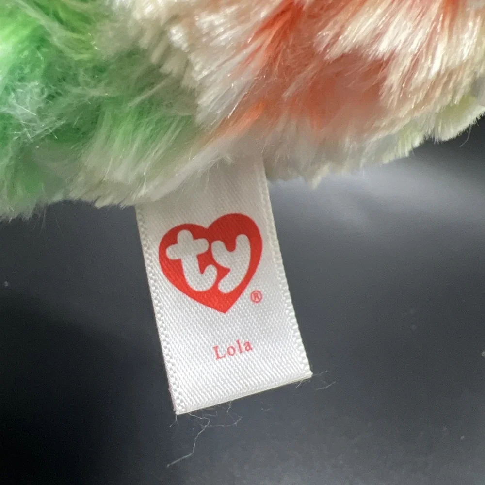 TY Beanie Baby - LOLA the Rainbow‎ Llama (6 inch) - Stuffed Animal Toy